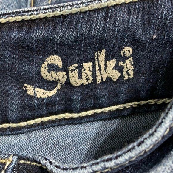 Silver Suki Womens Denim Blue Jeans Pants Boot Cut Dark Wash Size W27 L30 - Picture 10 of 12